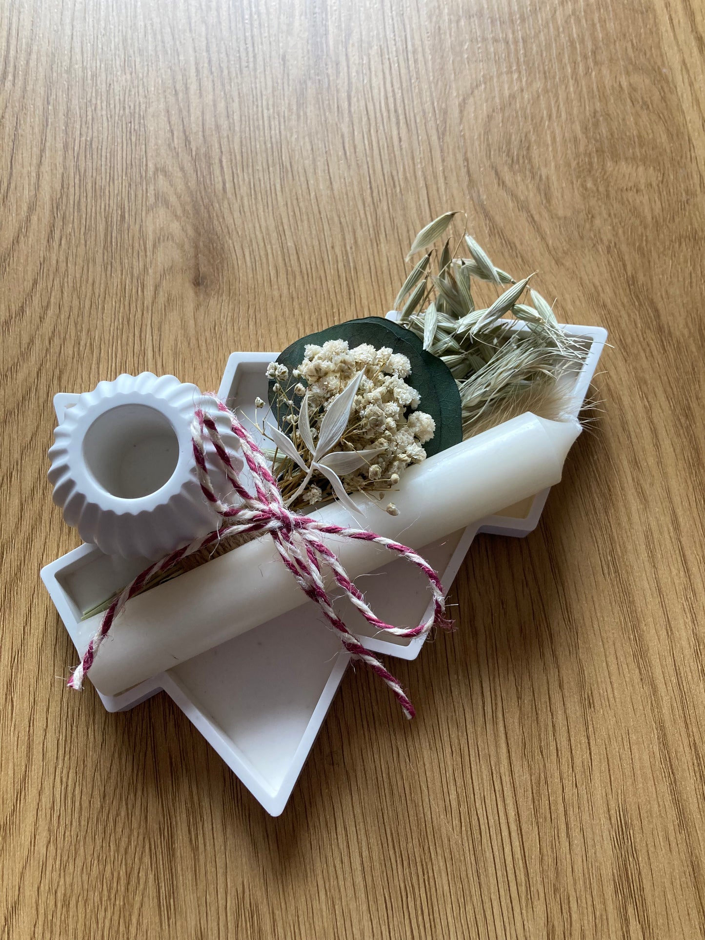 handgegossenes Kerzen-Set – liebevoll dekoriert & perfekt zum Verschenken