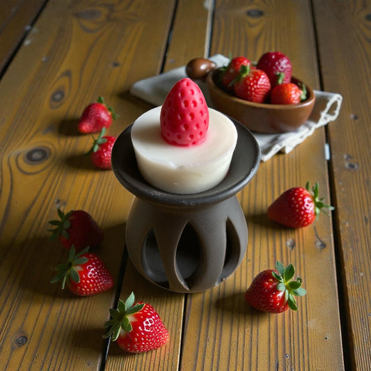 Duftmelt Erdbeer-Rhabarber 15g – Fruchtige Frische, liebevoll handgegossen