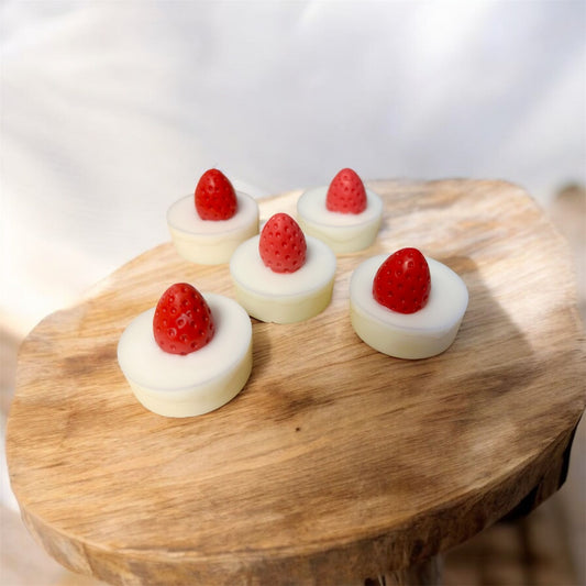 Duftmelt Erdbeer-Rhabarber 15g – Fruchtige Frische, liebevoll handgegossen